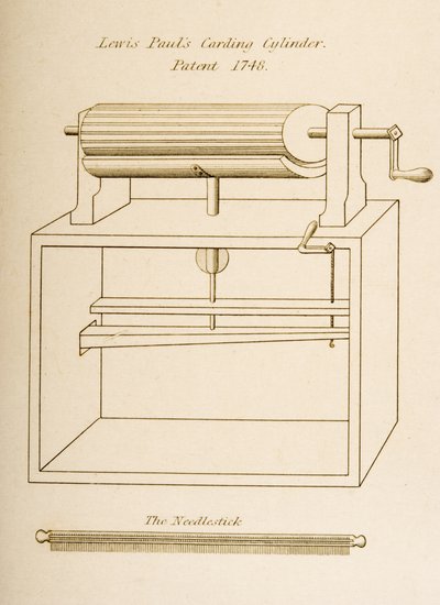 Drawing of Lewis Paul